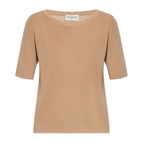 Knitwear > Round-neck Knitwear - - Officine Générale - Modalova