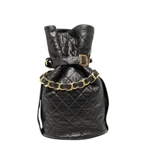 Pre-owned > Pre-owned Bags > Pre-owned Bucket Bags - - Chanel Vintage - Modalova