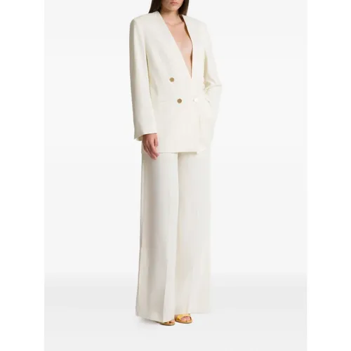 Trousers > Wide Trousers - - Alberta Ferretti - Modalova