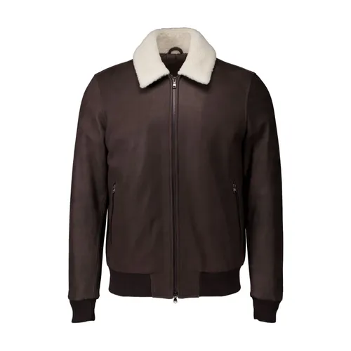 Jackets > Bomber Jackets - - Barba Napoli - Modalova