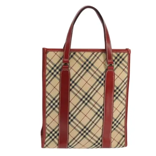 Pre-owned > Pre-owned Bags > Pre-owned Tote Bags - - Burberry Vintage - Modalova