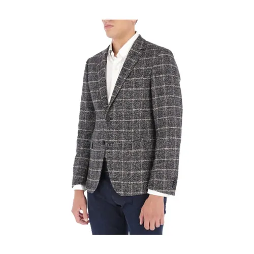 Hugo - Jackets > Blazers - Gray - Hugo - Modalova