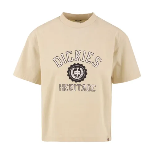 Dickies - Tops > T-Shirts - Beige - Dickies - Modalova