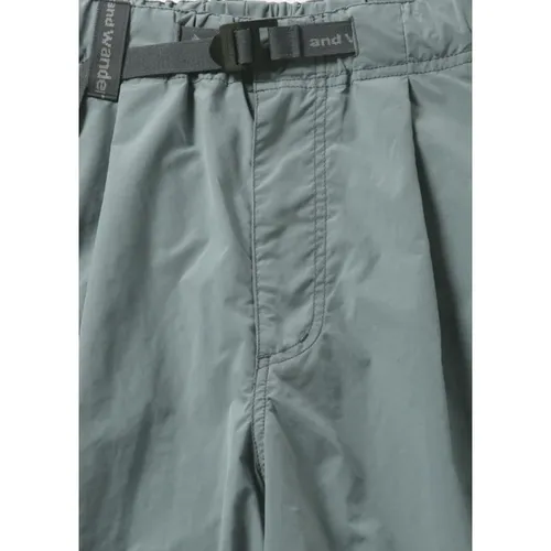 Trousers > Wide Trousers - - And Wander - Modalova