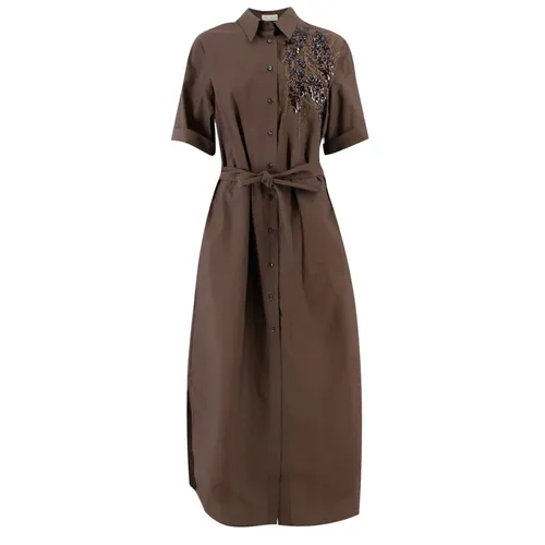 Dresses > Day Dresses > Shirt Dresses - - Brunello Cucinelli - Modalova