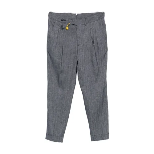 Trousers > Suit Trousers - - Manuel Ritz - Modalova