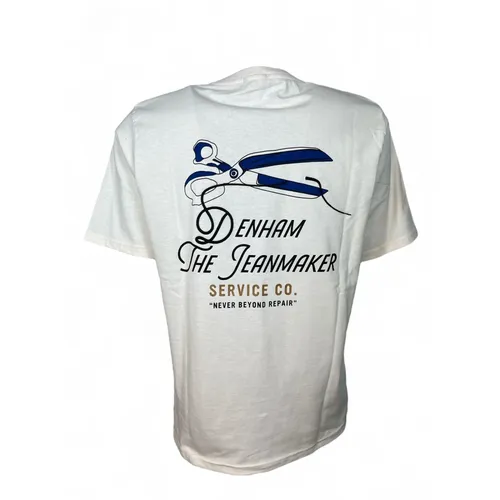 Denham - Tops > T-Shirts - White - Denham - Modalova
