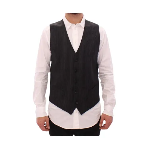 Jackets > Vests - - Dolce & Gabbana - Modalova