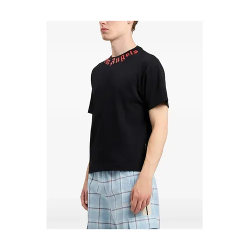 Tops > T-Shirts - - Palm Angels - Modalova