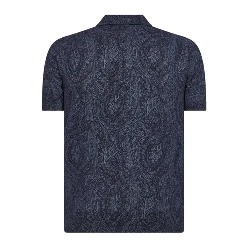Etro - Tops > Polo Shirts - Blue - Etro - Modalova