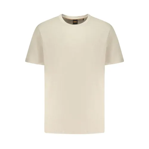 Hugo - Tops > T-Shirts - Beige - Hugo - Modalova