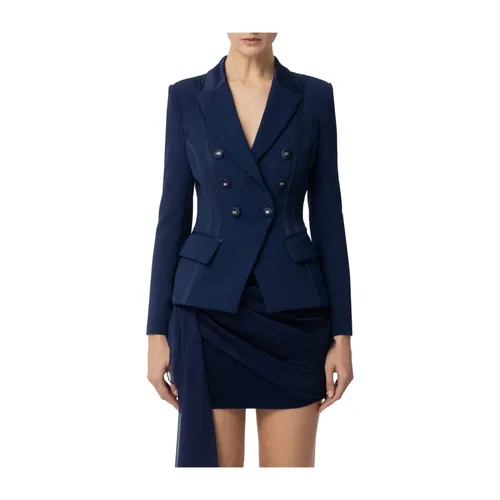 Jackets > Blazers - - Elisabetta Franchi - Modalova