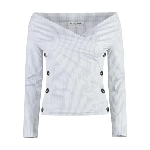 Blouses & Shirts > Blouses - - Philosophy di Lorenzo Serafini - Modalova