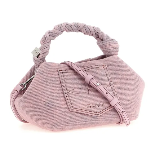 Ganni - Bags > Handbags - Pink - Ganni - Modalova
