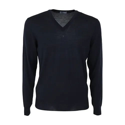 Knitwear > V-neck Knitwear - - Drumohr - Modalova