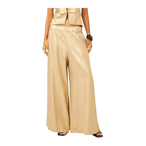 Trousers > Wide Trousers - - Souvenir - Modalova