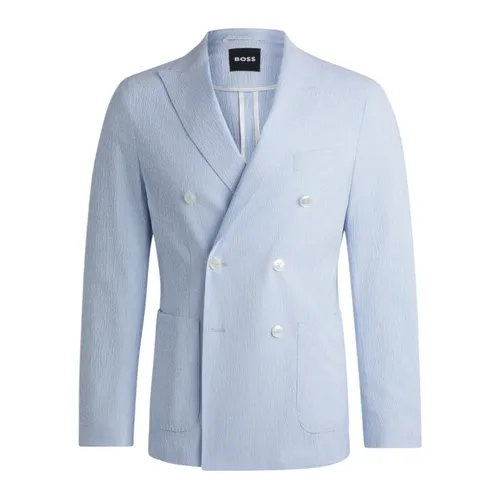 Hugo - Jackets > Blazers - Blue - Hugo - Modalova