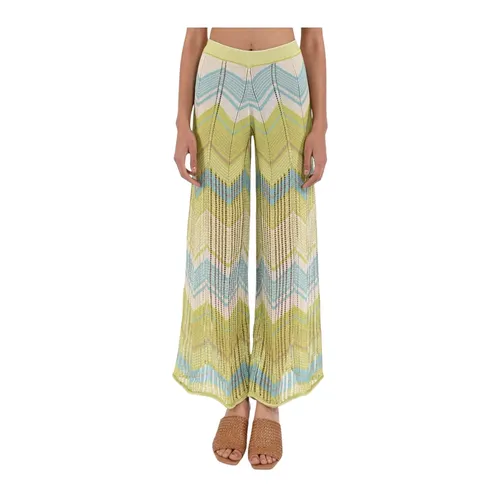 Trousers > Wide Trousers - - Akep - Modalova