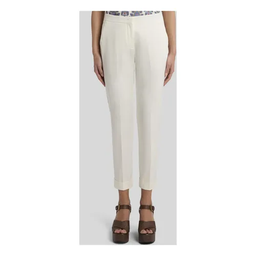 Trousers > Cropped Trousers - - Etro - Modalova