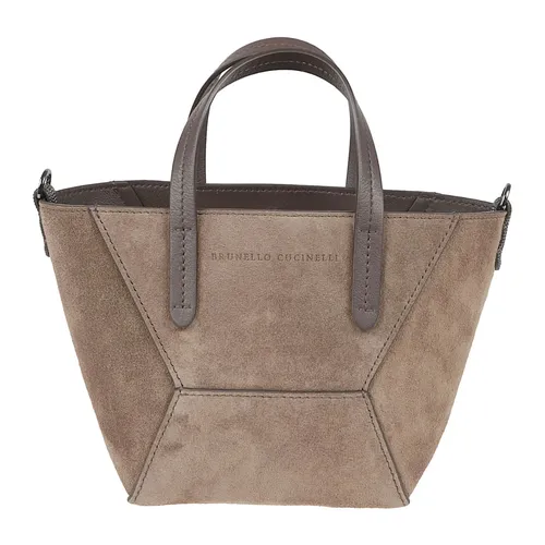 Bags > Tote Bags - - Brunello Cucinelli - Modalova