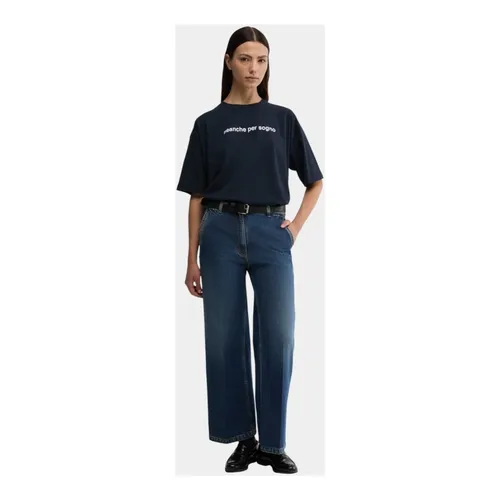 Aspesi - Tops > T-Shirts - Blue - Aspesi - Modalova