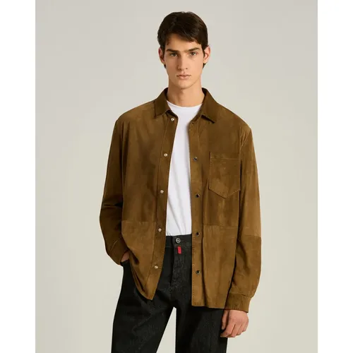 Jackets > Leather Jackets - - Kiton - Modalova