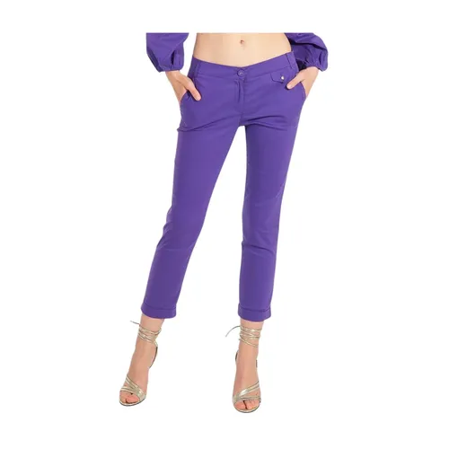 Trousers > Chinos - - Patrizia Pepe - Modalova