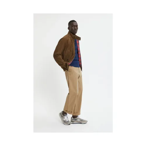 Jackets > Leather Jackets - - Baracuta - Modalova