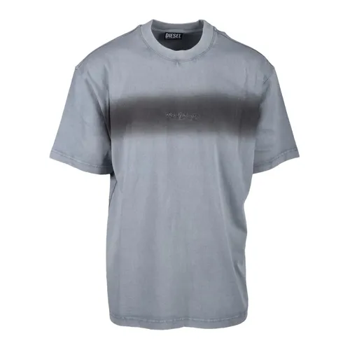 Diesel - Tops > T-Shirts - Gray - Diesel - Modalova