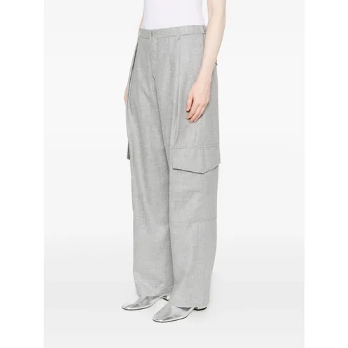 Trousers > Wide Trousers - - Aspesi - Modalova