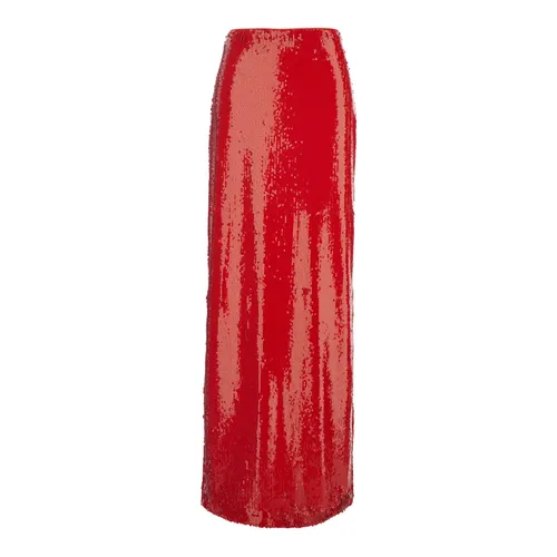 Msgm - Skirts > Maxi Skirts - Red - Msgm - Modalova