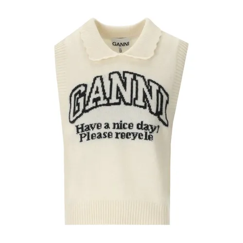 Knitwear > Round-neck Knitwear - - Ganni - Modalova