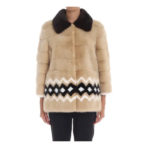 Jackets > Faux Fur & Shearling Jackets - - Simonetta Ravizza - Modalova