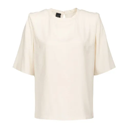 Pinko - Tops > T-Shirts - White - Pinko - Modalova