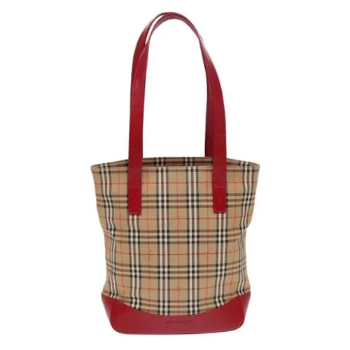 Pre-owned > Pre-owned Bags > Pre-owned Tote Bags - - Burberry Vintage - Modalova