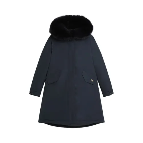 Woolrich - Coats > Parkas - Blue - Woolrich - Modalova