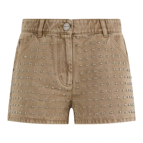 Shorts > Denim Shorts - - Pinko - Modalova