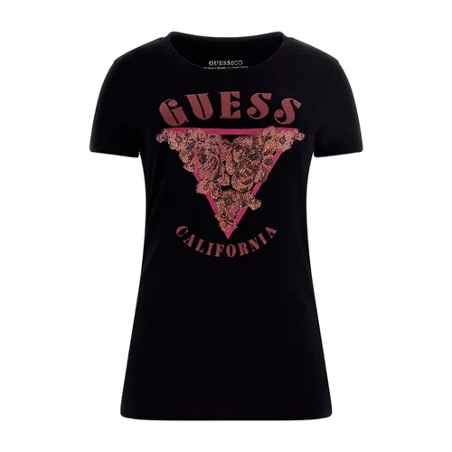 Guess - Tops > T-Shirts - Black - Guess - Modalova