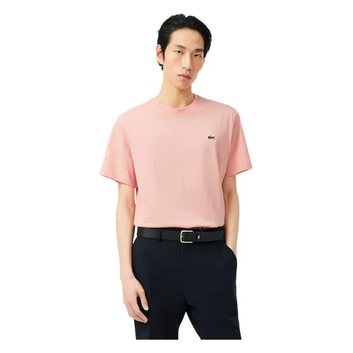 Lacoste - Tops > T-Shirts - Pink - Lacoste - Modalova