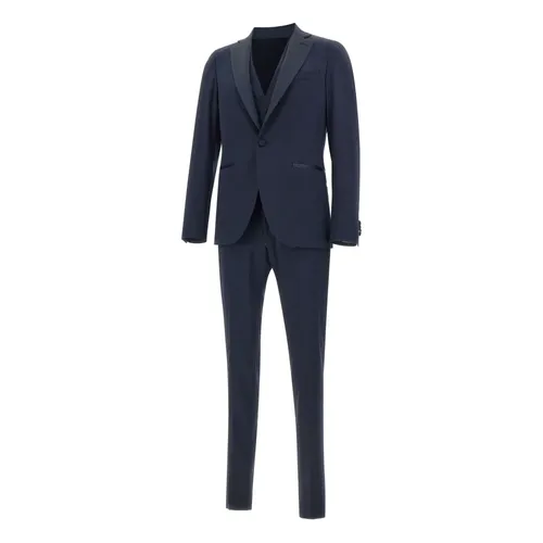 Suits > Suit Sets > Single Breasted Suits - - Corneliani - Modalova
