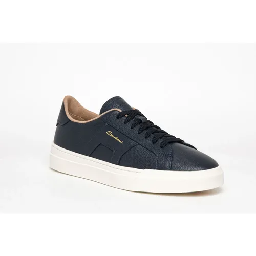 Santoni - Shoes > Sneakers - Blue - Santoni - Modalova