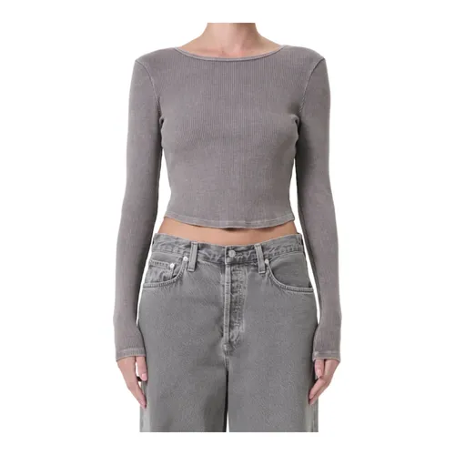 Tops > Long Sleeve Tops - - Agolde - Modalova