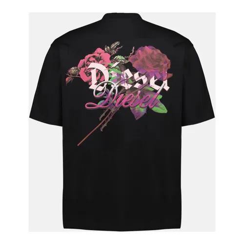 Diesel - Tops > T-Shirts - Black - Diesel - Modalova