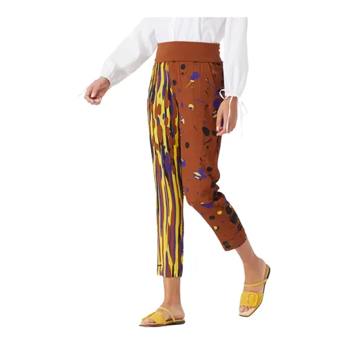 Trousers > Slim-fit Trousers - - Manila Grace - Modalova