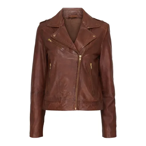 Jackets > Leather Jackets - - Btfcph - Modalova