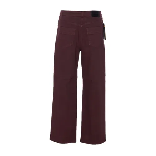 Trousers > Wide Trousers - - Elisabetta Franchi - Modalova