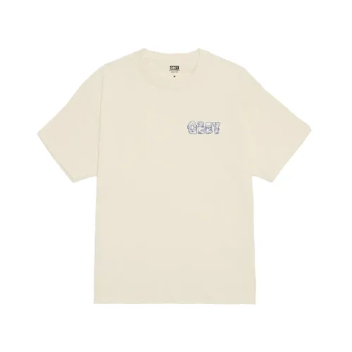 Obey - Tops > T-Shirts - Yellow - Obey - Modalova
