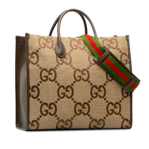 Pre-owned > Pre-owned Bags > Pre-owned Tote Bags - - Gucci Vintage - Modalova