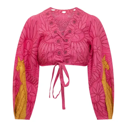 Blouses & Shirts > Blouses - - Farm Rio - Modalova