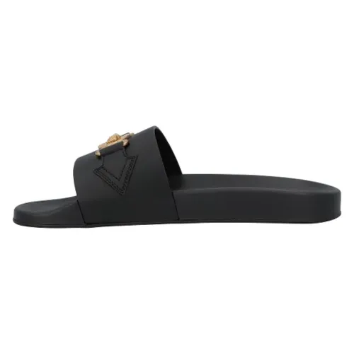 Shoes > Flip Flops & Sliders > Sliders - - Versace - Modalova